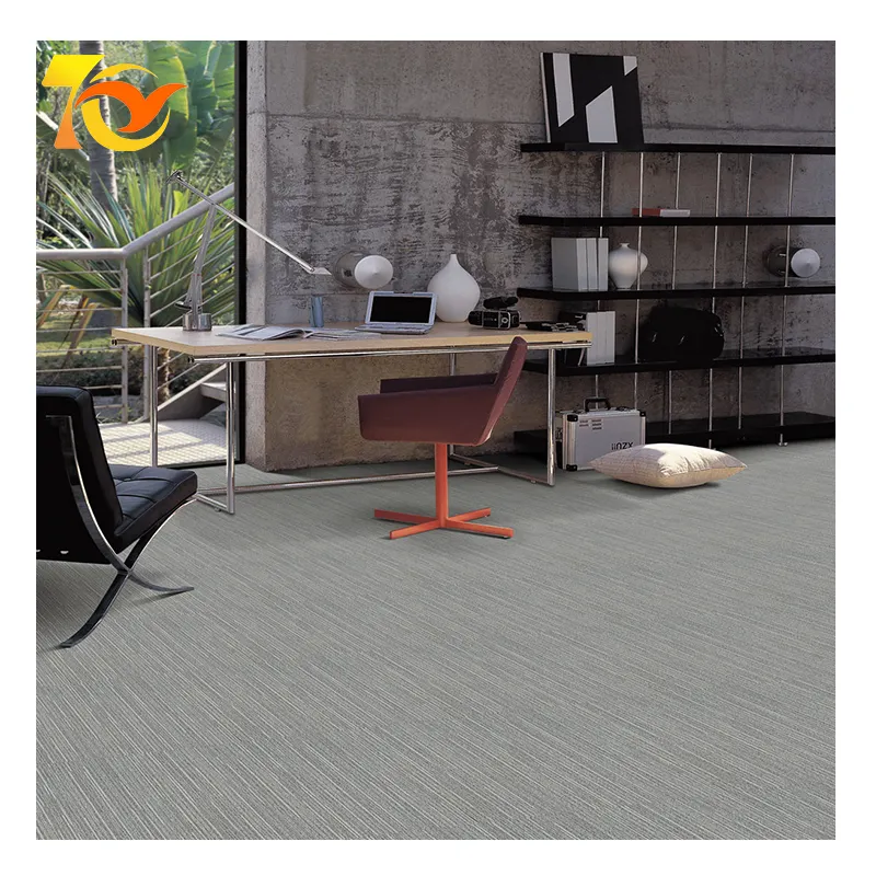 사무실 상업용 바닥재 현대 카펫 타일 다양한 크기 바닥 카펫 타일 카펫 및 깔개