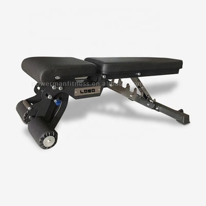 Powerman Fitness kapalı alan spor ekipmanları ağırlık kaldırma bacak uzatma ile ayarlanabilir tezgah presi - Product Image 4