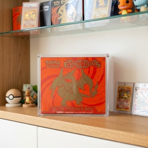 Boîte de présentation magnétique en acrylique pour cartes Pokémon TCG, collection Ultra Premium Elite Trainer Box Booster - Product Image 3