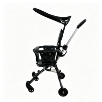 Poussette bébé à 4 roues avec auvent, fabrication de haute qualité, prix d'usine