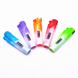 OEM-minitanque cilíndrico de gas F020, colores de contraste, Camuflaje, plástico rellenable, a prueba de viento, mechero español - Product Image 2