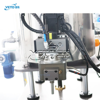 Ligne de production entièrement automatique pour le remplissage, le congélation, le pressage, le capsulage et l'étiquetage de bâtons de déodorant et de bougies parfumées d'ambiance