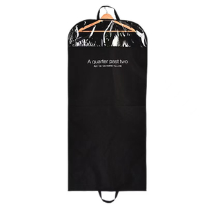 Sac <span class=keywords><strong>de</strong></span> rangement transparent en non-tissé pour robes, sac <span class=keywords><strong>de</strong></span> voyage suspendu pour vêtements avec trou pour cintre, sac <span class=keywords><strong>de</strong></span> transport pour robe <span class=keywords><strong>de</strong></span> mariée - Product Image 6