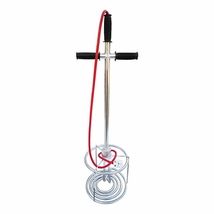 Asphalt Heating Pipe Melting Coating Heater Stainless Steel Coil 15mm Diameter <b>Waterproof</b> Engineering <b>Material</b> Electric Heating - Product Image 1