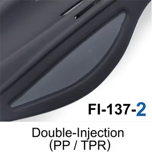 Garde-boue avant pour VTT Sunnywheel SW FI 137, fixation sans outil avec boulons ou sangles en caoutchouc, matériau PP, compatible avec les pneus de 3 pouces - Product Image 2