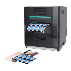 Mini impresora fotográfica instantánea portátil M610 para teléfono móvil inteligente, máquina Digital térmica colorida con forma de cinta de papel para laboratorio