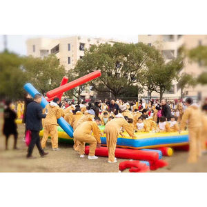 Jeux d'entraînement gonflables <span class=keywords><strong>de</strong></span> type char à chenilles pour l'extérieur, pour team building, événements sportifs et divertissements <span class=keywords><strong>de</strong></span> carnaval - Product Image 4