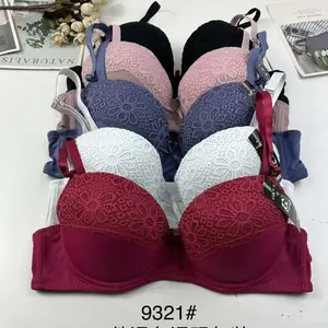 Lace Fancy Lace Women Sexy Wireless Bra Underwear Set - China Brassiere and  Sexy Bra price