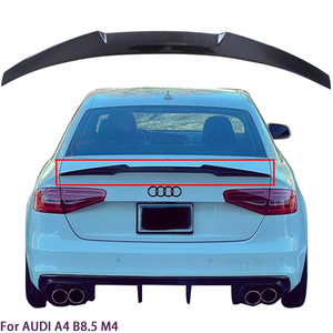 For B8.5 Sedan M4 Style Carbon Fiber <b>Rear</b> <b>Spoiler</b> Trunk Wing 2012-2016 - Product Image 1