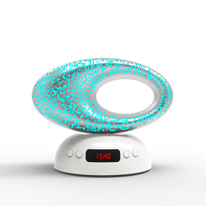 Islamic Museum Portable <b>LED</b> Lamp Speaker Blue tooth USB FM Connectivity Quran MP3 Player Remote Control Azan <b>Clock</b> Touch Control - Product Image 3