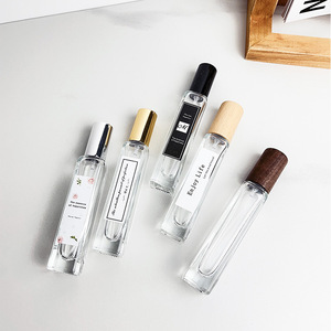 High grade <b>perfume</b> <b>bottle</b> spray <b>bottle</b> glass empty <b>bottle</b> press <b>sample</b> <b>bottle</b> cosmetics replacement <b>bottle</b> 15ml portable - Product Image 2