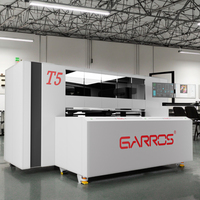 Garros T5 Dtg Machine High-Speed Direct-To-Kleding Afdrukken A3 Breedte Digitale Print Vurige Server Voor Textiel Katoenen Stof Nieuw