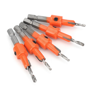 Countersink khoan bit thiết lập công cụ cho chế biến gỗ vít cài đặt - Product Image 1