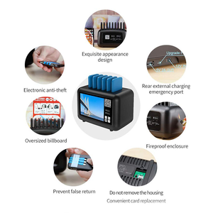 Station de recharge portable pour restaurants mobiles avec partage Wi-Fi et location de batteries externes, système de partage et application Android - Product Image 4
