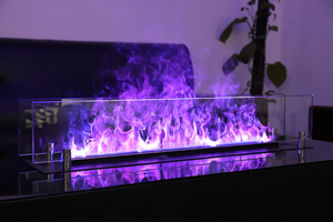 <span class=keywords><strong>Cheminée</strong></span> électrique décorative Inno-Fire de 48 pouces avec flamme 3D intégrée au mur - Product Image 3