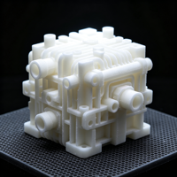 Service d'impression 3D personnalisé en résine de nylon MJF résistante aux produits chimiques industriels pour la production en petites séries de systèmes d'automatisation complexes