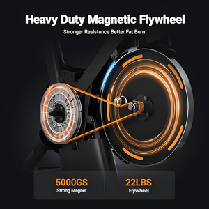 Bicicleta de Spinning Profesional con Resistencia Magnética, Carga Máxima de 150 kg, Bicicleta de Spinning <span class=keywords><strong>Technogym</strong></span> - Product Image 4