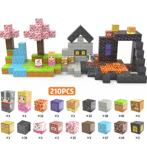 Bloques de construcción magnéticos 3D educativos creativos rompecabezas juguetes cubo magnético - Product Image 6