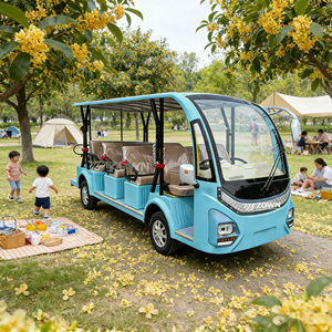 Autobús Turístico Eléctrico de Alta Resistencia con Motor de 5kW para Transporte de Turistas en Zonas Montañosas y Lugares Turísticos - Product Image 1