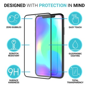 Kính Cường Lực Bọc Toàn Bộ 11D Cho iPhone 14 13 12 11 Pro Max/11 Pro/11 Miếng Bảo Vệ Màn Hình Cho iPhone X/XS/XR/XS Max Miếng Dán Bảo Vệ - Product Image 5