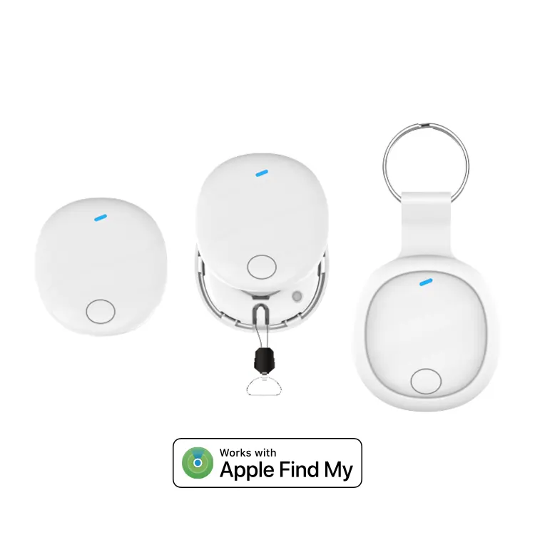 MFI tìm thấy thẻ của tôi Bluetooth Key Finder Locator thông minh Finder Tracker làm việc với Apple tìm tôi