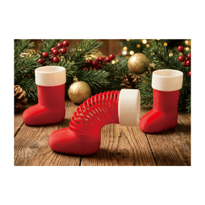 Boucles d'oreilles pendantes en argile polymère personnalisées en forme d'ampoule de Noël, bijoux de fête de vacances festifs - Product Image 2