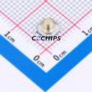TS5235A 160gf 025 Tactile Switch SMD-4P,5.2x5.2mm Switch Single Pole Single Throw Round Button 1.6N Vertical Mount - Product Image 1