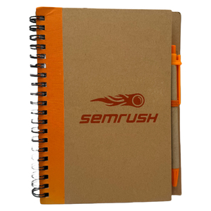 Khuyến mại A5 máy tính xách tay với chủ bút máy tính xách tay tùy chỉnh với bút tùy chỉnh Kraft máy tính xách tay - Product Image 5