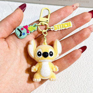 Mới Sáng Tạo PVC 3D Keychain Đổ Xô Stillson Cao Su Mềm Búp Bê Bé Sao Mặt Dây Chuyền Bền Keychain Cho Xe Ô Tô - Product Image 6