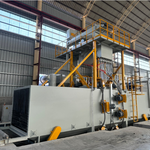 Tự động đường hầm loại sơn dòng Con lăn băng tải bắn nổ máy hộp Số động cơ năng suất cao chế biến thép - Product Image 4