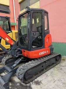 รถขุดขนาดเล็ก Kubota KX057-4 มือสองจากญี่ปุ่น น้ำหนัก 5.5 ตัน ชั่วโมงการทำงานต่ำ เครื่องยนต์ Kubota 35.5kW V2607 - Product Image 5