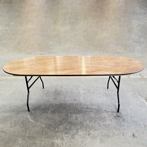 Mesa <span class=keywords><strong>de</strong></span> Picnic Plegable <span class=keywords><strong>de</strong></span> Madera Q-93 <span class=keywords><strong>con</strong></span> <span class=keywords><strong>Forma</strong></span> <span class=keywords><strong>de</strong></span> <span class=keywords><strong>Serpiente</strong></span>, Diseño Contemporáneo para Banquetes y Bodas - Product Image 2