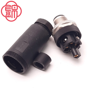 Un produit original neuf, connecteur circulaire M12 mâle New <span class=keywords><strong>Bsws</strong></span> 8151-0, 4A, 60V, IP67, 5 positions, U6610, stock disponible. - Product Image 1