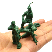 Modelo de Soldado Guerrero Militar de la Segunda Guerra Mundial para Mesa de Arena, de Plástico de Lujo, Personalizado al por Mayor, para Niños