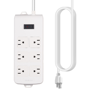 Nhà Máy 5M 6-Lỗ 15A/125V Tiêu Chuẩn Mỹ Ổ Cắm Bảng Điện Bảo Vệ Quá Tải Đa Cắm Ổ Cắm Dây Mở Rộng Cho Nhà - Product Image 1