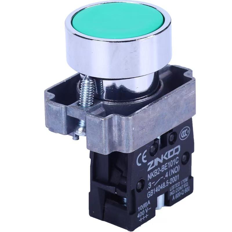 XB2 Waterproof Metal Push Button Switch 22mm On/Off STOP/START Push-Button Switch IP65 Level 10A Max. Direct Manufacturer