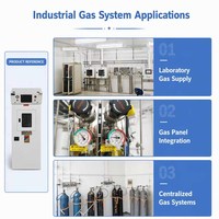 Régulateur haute pression SS316L R13 pour Hélium Propane, entrée 1000 psi, sortie réglable 200 psi, ports NPT 3/4'', certifié ISO