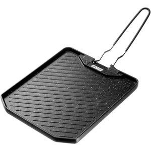 Beishanlang Non-Stick Frying Pan Iron Plate Flat Bottom Outdoor Camping Portable Gas Stove Use - Product Image 2
