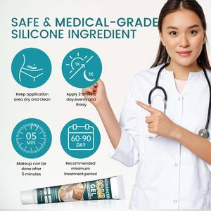 Gel Réparateur de Cicatrices Cutanées aux Herbes Naturelles OEM Efficace pour l'Élimination des Vergetures Crème de Soin - Product Image 6