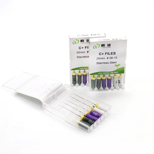21/25 mm Dental Hand Used C Files Files Teeth Root Canal File untuk Ekstraksi Pulp dalam Persiapan Saluran Akar - Product Image 1