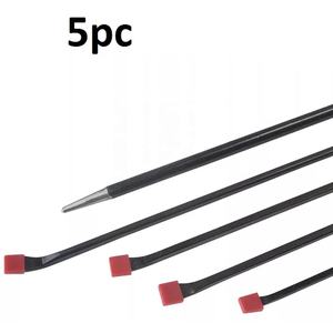 5pc撬乌鸦杠杆杆套装破坏滚动头跟拉具超长 - Product Image 3