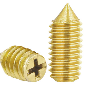 Vis à tête pointue en cuivre pur M2 M2.5 M3, vis de réglage Phillips pour équipement de communication - Product Image 1
