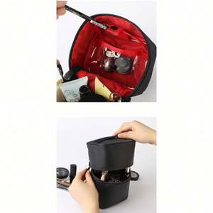 Bolsa de Cosméticos de Viaje de Nailon para Mujer, con Cierre de Cremallera, Estuche de Maquillaje, Organizador de Maquillaje, Bolsa de Almacenamiento para Baño y Aseo - Product Image 6