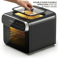 Friteuse à air numérique intelligente sans huile 267141 CE/GS 1700W 13L avec double fenêtre d'observation