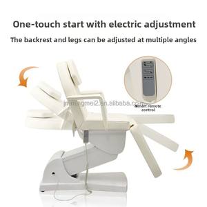 Cama Eléctrica Curva para Pestañas de Salón de Belleza, Cama de Masaje Facial, Sillón Estético - Product Image 4