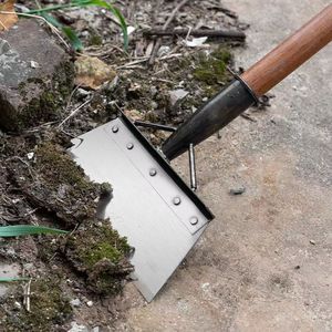 Durable Heavy-Duty Metal Weeding Hoe Black Handle with Sharp Blade Efficient Garden <strong>Weed</strong> <strong>Removal</strong> Hand <strong>Tool</strong> <strong>Weed</strong> <strong>Removal</strong> - Product Image 4