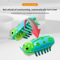 Neues Großhandelsangebot: Interaktives Smart-Katzenspielzeug – Wurm, kleines Indoor-Laserspielzeug inspiriert von Animationsfilmen, auch für Hunde geeignet