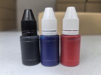 Tinta para Carimbo Flash a Granel para Atacado, Tinta de Secagem Rápida para Carimbo Autoentintado, Tinta para Roupas Infantis, Têxteis, Vidro e Metal