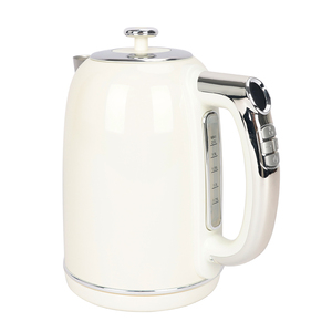 Nouvelle <span class=keywords><strong>bouilloire</strong></span> électrique de couleur crème de style rétro de conception pour l'appareil ménager - Product Image 2