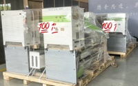 Robot Arm Palletizer Langsung dari Pabrik, Beban Angkut 90kg, Servo Kecepatan Tinggi, Rangka Baja untuk Lini Penumpukan Karton dan Kantong di Gudang